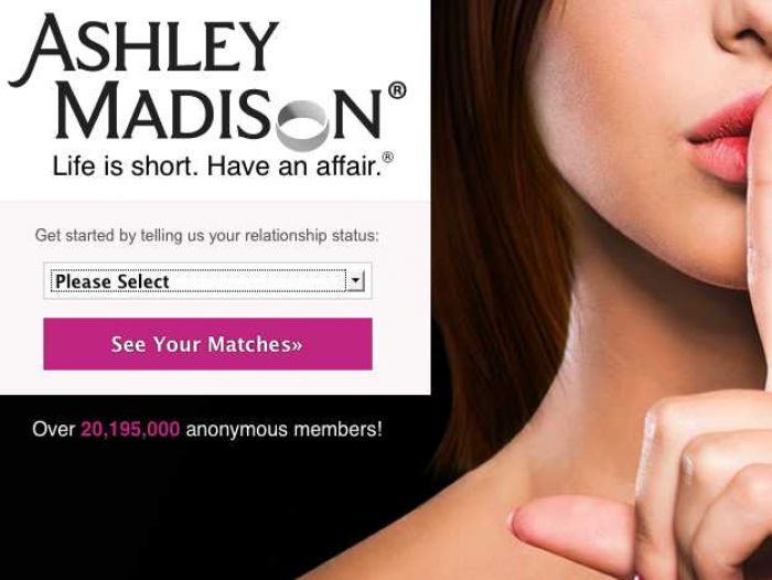 Ashley Madison Hack Reveals Affairs